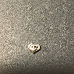 3 for $10|Brand New |Papa Heart |Origami Owl Charm